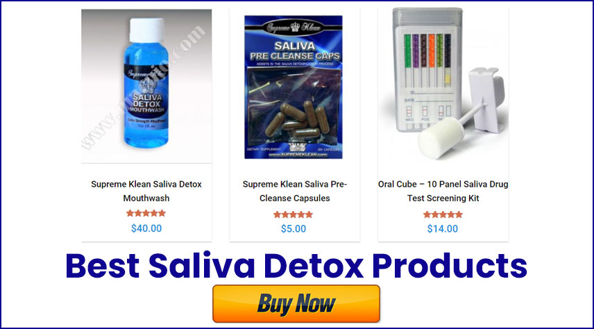 best saliva detox products